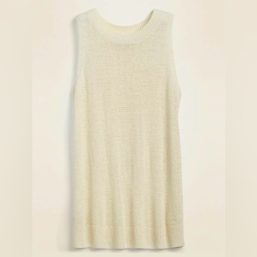 NWT Old Navy Lightweight Sleeveless Sweater Tank Top Vest Women’s Plus Size XL